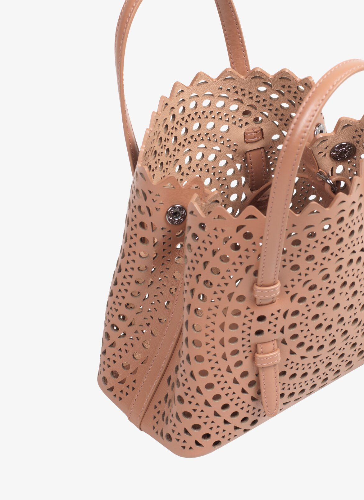 Mina 20 tote bag ALAÏA TOBACCO MINA 20 TOTE BAG